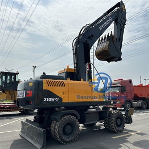 Grande stato di seconda mano escavatore usato <span class=keywords><strong>Hyundai</strong></span> escavatore ruota 210 usato <span class=keywords><strong>Hyundai</strong></span> escavatori in magazzino - Product Image 2