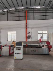AiTao SD3020 CNC 3 Axis Water Jet Cutting <b>Machine</b> PLC Motor Gear Pump Gearbox Automatic for <b>tile</b> Stone Metal and Glass Engraving - Product Image 6