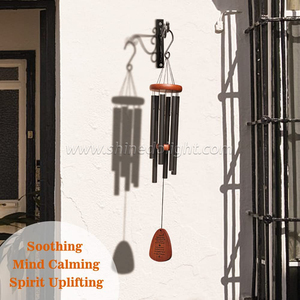 Campanas de <span class=keywords><strong>Viento</strong></span> Decorativas para Exteriores de 32 Pulgadas, Regalos de Condolencia, Campana de <span class=keywords><strong>Viento</strong></span> Conmemorativa para la Pérdida de un Ser Querido - Product Image 4