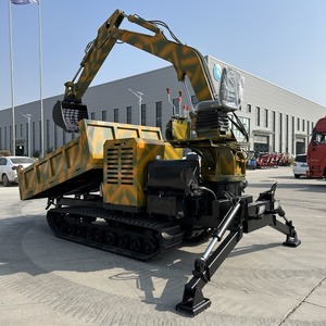 Mini-dumper hydraulique TRADE PEAK 500KG avec plateau en bois, moteur à essence GP200 - Product Image 6