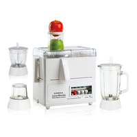 Groothandel Elektrische & Handmatige Sapcentrifuge Blender Machine 4-in-1 Multifunctionele Voedselverwerker Vleeshakker Molen voor Thuiskeuken