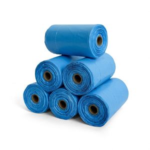 Convenient Biodegradable Eco-Friendly Dog Waste <b>Bags</b> with Built-in Handles for Tangle-Free Walks - Product Image 4