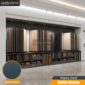 Yeks xdl252 tùy ChỉNh Nóng bán triển lãm hội trường ngăn kéo nghiêng Hội Đồng Quản trị treo tường sứ trang trí Bảng gỗ hiển thị đứng - Product Image 5