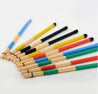 Set mit 19 Bamboo Drum Stick Bundles aus hochwertigem Material für Musik instrumenten zubehör