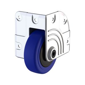 <span class=keywords><strong>Ruedas</strong></span> de esquina de hierro fundido negro pequeñas de alta resistencia para estuches de transporte, capacidad de carga de 100 kg, para equipos de audio y <span class=keywords><strong>herramientas</strong></span>. - Product Image 4