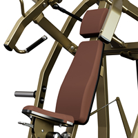 Équipement d'entraînement de force à haute capacité de charge, presse pectorale inclinée au design compact pour usage professionnel en salle de sport
