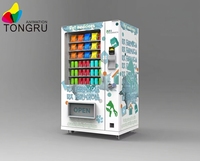 Máquina Expendedora de Alimentos y Bebidas de Gran Capacidad con Función de Refrigeración, Puede Vender Varias Bebidas Frías y Aperitivos