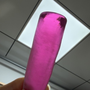 Factory Wholesale Price Uncut Ruby #<b>3</b> Red Synthetic Corundum Stone for Gemstone Cutting - Product Image 4