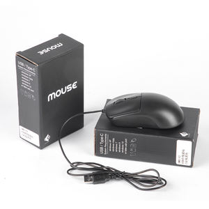 Черная USB проводная мышь 2-метровый Удлиненный кабель, прочная и универсальная мышь для ноутбуков и настольных компьютеров - Product Image 6