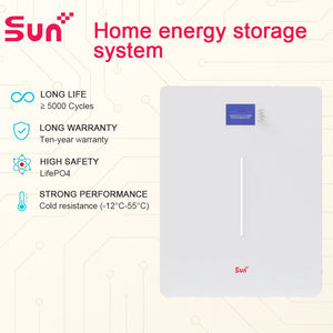 Paquete de Baterías LiFePO4 de 5.12kWh, 51.2V y 100Ah |   Sistema Solar Aislado |   Vehículo Recreativo |   Almacenamiento de Energía Doméstico |   5000 Ciclos |   Envío Rápido en EE. UU. |   10 Años - Product Image 2