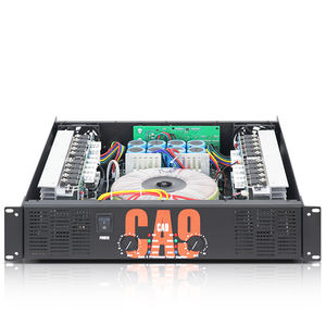 NUEVO Amplificador de Potencia Profesional CA9 de Doble Canal, 600W, 8ohm, Clase H, Metálico, para Escenarios, Iglesias, Salones, Altavoz de 15 Pulgadas, Resistente y Robusto - Product Image 1