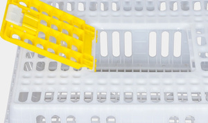 Cage de Transport des poules en plastique, 2 pièces, Cage de Transport des oiseaux - Product Image 6