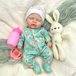 Adorable Muñeca Reborn de Silicona, Estilo Recién Nacido Realista, Regalo Perfecto para Festividades, para la Interacción entre Padres e Hijos y como Compañera - Product Image 2
