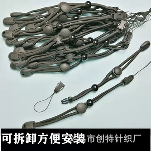Correa de muñeca de nailon redonda negra con hebilla de plástico para teléfono, linterna, bastón o bastoneta de la ciudad de Yiwu - Product Image 5