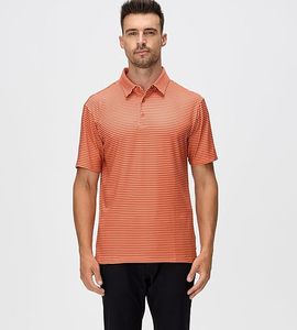 Camisas de golf para hombres Absorbe la humedad Manga corta Rendimiento Dry Fit Active Mens Polos - Product Image 3