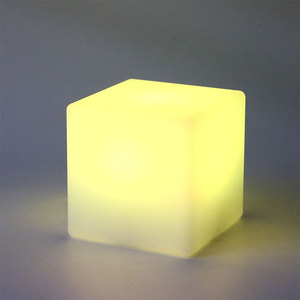 Có thể sạc lại RGBW <span class=keywords><strong>Led</strong></span> Cube ghế với điều khiển từ xa vật liệu nhựa cho ngoài trời trong nhà sử dụng phòng khách phòng tập thể dục nhà vườn bên - Product Image 5