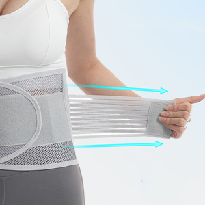 Entrenador de cintura de soporte lumbar transpirable <span class=keywords><strong>con</strong></span> 5 placas reforzadas <span class=keywords><strong>Tobillera</strong></span> para protección de disco herniado - Product Image 3