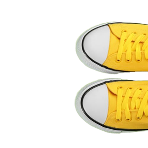 Baskets de randonnée blanches personnalisées de 1cm de large sans couture avec lacets plats en polyester personnalisés - Product Image 2