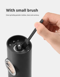 Ensemble de sel et de poivre automatique rechargeable avec USB Moulin à épices à gravité réglable avec lumière LED - Product Image 4