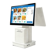 Terminal POS Todo en Uno de 15.6 Pulgadas con Sistema Windows, Impresora Térmica Integrada de 80 mm y Cortador Automático