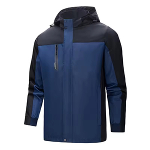 Gabardina para exteriores a prueba de viento para hombre, con capucha y cremallera, impermeable, impermeable, para senderismo, versión para <span class=keywords><strong>mujer</strong></span> - Product Image 1