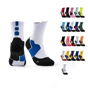 Custom Brand Quality Basketball Socks Thick Towel Sole Ankle Socks Running Elite Basketball Socks
