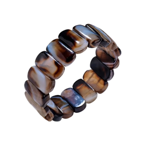 Bracelet en pierres semi-précieuses naturelles, fait main, en agate, prix de gros, cadeau - Product Image 5