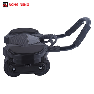 Thiết kế mới đào tạo cơ bắp 4 bánh xe tự động phục hồi AB Con lăn tập thể dục AB bánh xe với đầu gối <span class=keywords><strong>mat</strong></span> - Product Image 3