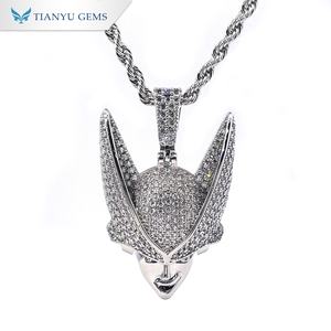 Collar con Colgante de Lujo de Personajes de Dibujos Animados Tianyu con Diseño Único y Estilo Exquisito, Combinado con una Cadena de Cuerda - Product Image 1