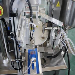 Máquina Automática de Llenado y Sellado de Láminas con 1 Cabezal para Líquidos, Pastas, Salsas y Miel, Controlada por PLC, con Bomba y Motor - Product Image 5