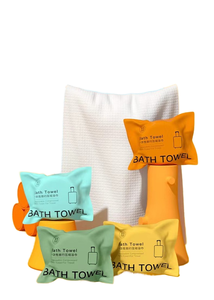 ผ้าเช็ดตัวอัดเม็ดแบบกำหนดเอง Wipex ผ้าเช็ดตัวมหัศจรรย์แบบเม็ด แพ็คแบบอัด ผ้าเช็ดตัวแบบใช้แล้วทิ้งจากวัสดุวิสโคสที่เป็นมิตรต่อสิ่งแวดล้อม - Product Image 2