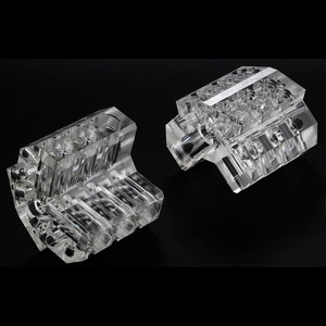 LIZE Custom Acrylic <strong>CNC</strong> Machining Parts 4 Axis 5 Axis <strong>Wire</strong> <strong>EDM</strong> Material Capabilities Include Stainless Steel - Product Image 5