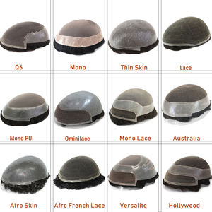 סיטונאות באיכות גבוהה מרובים גודל וצבע <span class=keywords><strong>india</strong></span> שיער דק מונו טפיפי עבור אדם שיער אדם תותב - Product Image 4