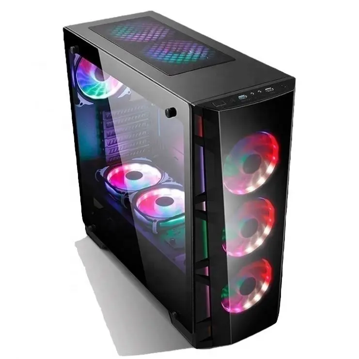 Pc gaming Core i5 i7 SSD HDD GTX 1060 6G, de 22 pulgadas ordenador de escritorio, precio barato al por mayor