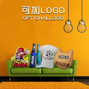 Tùy Chỉnh Thiết Kế Đặc Biệt Hình Dạng Thời Trang Phim Hoạt Hình Phim Hoạt Hình Hiện Đại Đệm Logo In Ảnh Ném Gối Cho <span class=keywords><strong>Sofa</strong></span> - Product Image 4