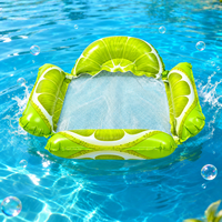 Tapis flottant commercial pour fruits, coussin flottant pour l'eau, tapis gonflable pour piscine