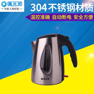 กาต้มน้ำไฟฟ้าแฟรงค์ 1.1-1.5 ลิตร ปิดอัตโนมัติ ป้องกันการต้มจนแห้ง เครื่องทำน้ำร้อนสแตนเลส - Product Image 3