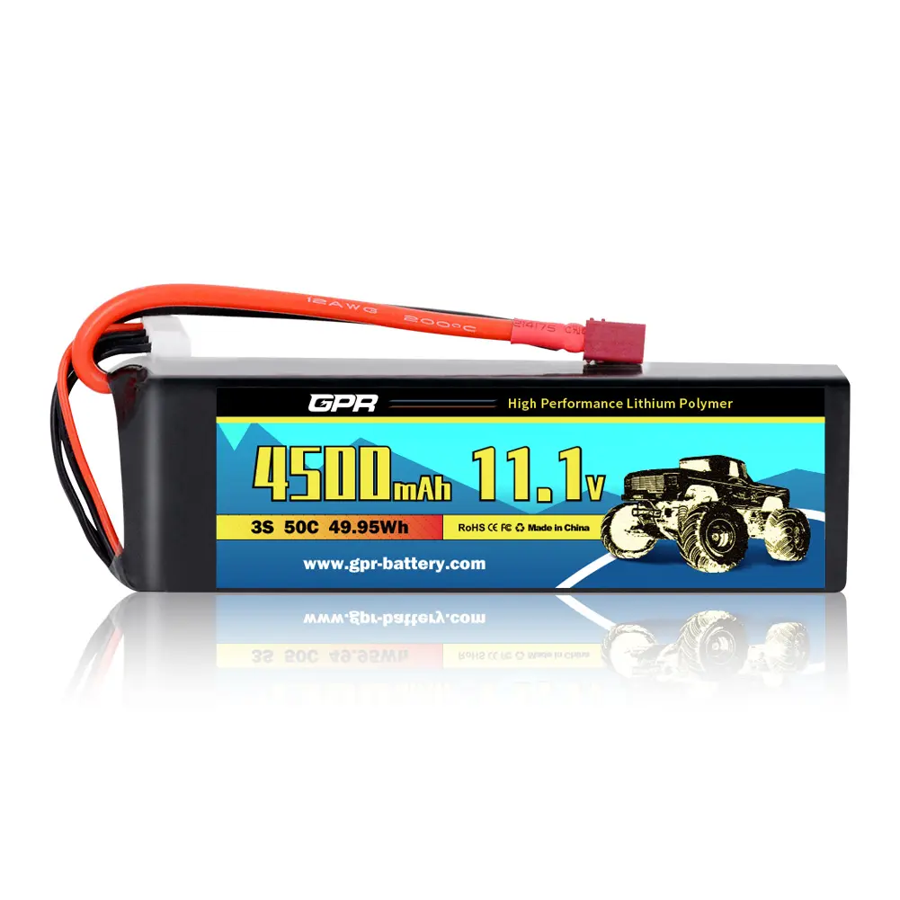 Bán buôn pin sạc 4500mAh 50c 11.1V 3S tplug JST-XHR cho RC Racing tốc độ cao xe cho trẻ em