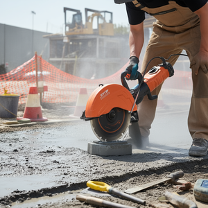 Coupe-béton électrique Nevor 14 pouces, profondeur de coupe 5 pouces avec lame et pompe à eau pour la construction routière - Product Image 2