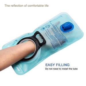 حافظة ماء <span class=keywords><strong>2</strong></span> لتر مانعة للتسرب المياه المثانة ، شحن المياه خزان للتخييم ظهره DRD005 - Product Image 4