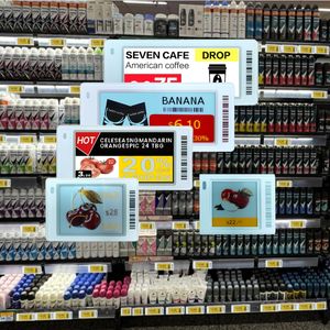 Etiquetas de Precio Digitales E-Ink de 1.54 Pulgadas para Supermercados y Tiendas Minoristas, Pantalla E-Paper, Etiqueta Electrónica para Estantes ESL con Sistema en la Nube - Product Image 1