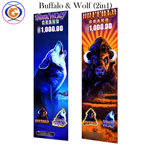 Placa <span class=keywords><strong>de</strong></span> <span class=keywords><strong>Juego</strong></span> 2 en 1 Buffalo & Wolf, Placa <span class=keywords><strong>de</strong></span> <span class=keywords><strong>Juego</strong></span> Pot O Gold, Placa Gold Touch, Placa PCB Multijuego Progresiva, Placa Base <span class=keywords><strong>de</strong></span> <span class=keywords><strong>Juego</strong></span> para Entretenimiento - Product Image 1