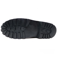 Chaussures de sécurité en cuir pleine fleur marron, résistantes à l'huile et aux acides, avec semelle en caoutchouc, embout en acier, anti-perforation, Goodyear, bottes de travail pour hommes