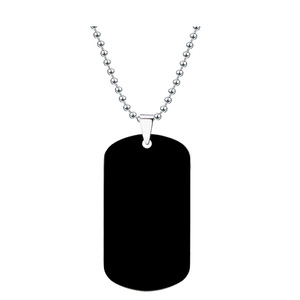 <span class=keywords><strong>Collana</strong></span> in acciaio inossidabile di fabbrica in bianco e materiale senza parole Laser UV colore stampa materiale regalo di festa <span class=keywords><strong>incisione</strong></span> - Product Image 6