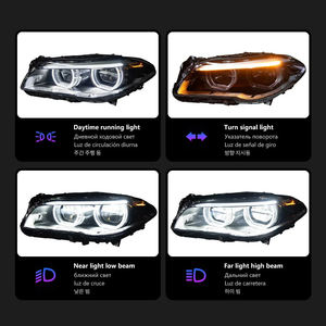 सबसे कम कीमत वाले दिन चलने वाली रोशनी ऑटो पार्ट्स अपग्रेड ने बीएमडब्ल्यू एफ 10 हेडलाइट्स के लिए हेडलाइट - Product Image 3