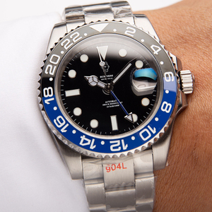 Luxury 904L Stainless Steel <b>WristWatch</b> 40mm Waterproof <b>Automatic</b> Mechanical Movement Watch for Men - Product Image 1
