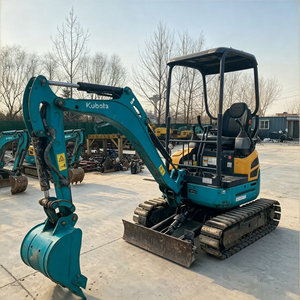 Miniexcavadora Usada de 1.2 Toneladas de Peso Operativo con Cucharón de Excavación, Máquina de Construcción Hidráulica sobre Orugas - Product Image 1
