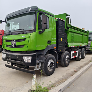 Xe tải tự đổ 400hp foton 8x4 mới với 12 lốp auman 9.6m xe tải tripper EURO 3/4/5 nhiên liệu diesel sử dụng xe tải tự đổ foton với taxi mới - Product Image 2