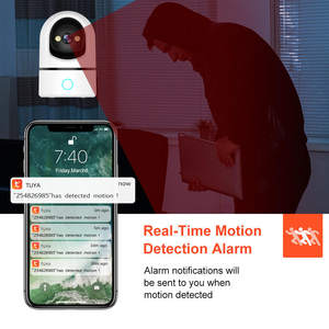 كاميرات أمان ذكية للمنزل بدقة 3 ميجابكسل مع نظام إنذار عن بعد وكاميرا واي فاي داخلية لاسلكية متصلة بالإنترنت - Product Image 3