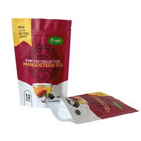 Sachet Doypack Personnalisé Anti-humidité avec Fermeture Éclair, Qualité Alimentaire, Transparent, pour Noix de Cajou, Biscuits, Chips - PET/VMPET/PE